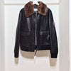 Gucci Embroidered Leather Bomber Jacket (439564) L330550 157602443 [P]