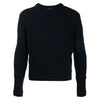 Thom Browne Cable Knit Wool Sweater Navy MKA304A 00014 415 123042495 [P]