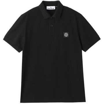 Stone Island Organic Cotton Elastane Pique T-Shirt 157617473