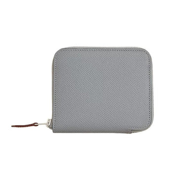 Hermes Silk Compact Wallet Gray H082355CKAG 157631178