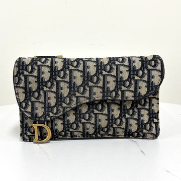 DIOR Oblique Sattel Reißverschluss Geldbörse 156242960