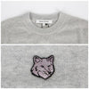 MAISON KITSUNE MW00801KT1036 H120 ボールド フォックスヘッド パッチ ニット 115933586 [P]