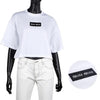 MIU MIU スパンコールロゴクロップ半袖Tシャツ 77331997 [P]