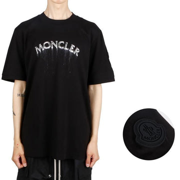 Moncler Front Logo Print T-Shirt 77332037