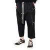 RICK OWENS ジッパートリミングドローストリングパンツ 75452989 [P]
