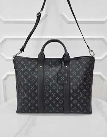 LOUIS VUITTON Weekend Eclipse Tote Bag M30937 Chip 157639259