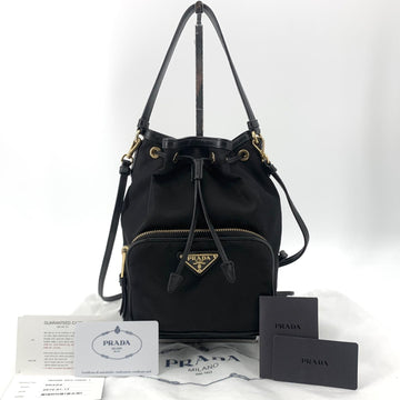 PRADA リナイロン ポコノ バケットバッグ 1BH038 157639536