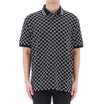 GUCCI Polohemd aus Baumwolljacquard 788024 XJG5N 41371 157639912