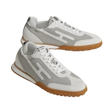 HERMES Jet Sneaker Herren Sport Schuhe Grau H242925ZHGT425 157640000