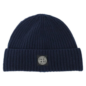STONE ISLAND ロゴパッチ メンズ ビーニー 157635209