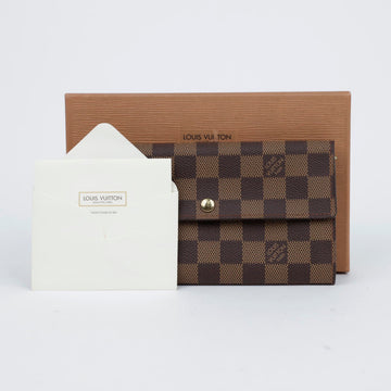 LOUIS VUITTON Wallet aus beschichtetem Canvas N61734 157312440