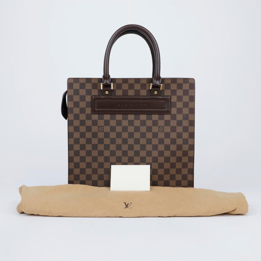 LOUIS VUITTON Venise Tote Bag aus beschichtetem Canvas 157312444 [P]