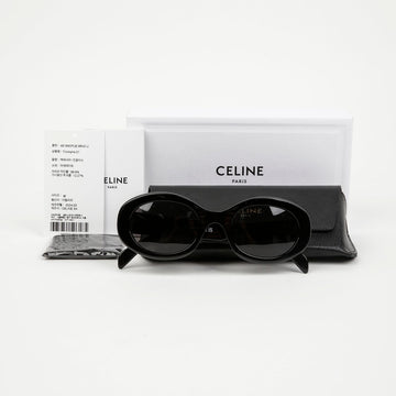 CELINE トリオペ オーバル サングラス 157299254