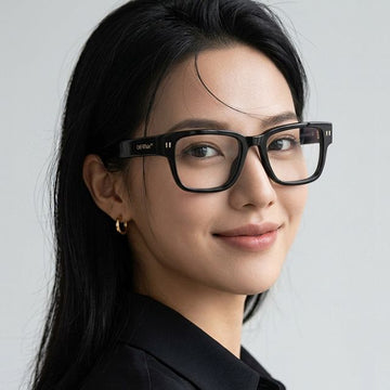 OFF WHITE Brille OERJ07V 1000 rechteckige Hornbrille für Herren und Damen 157640570