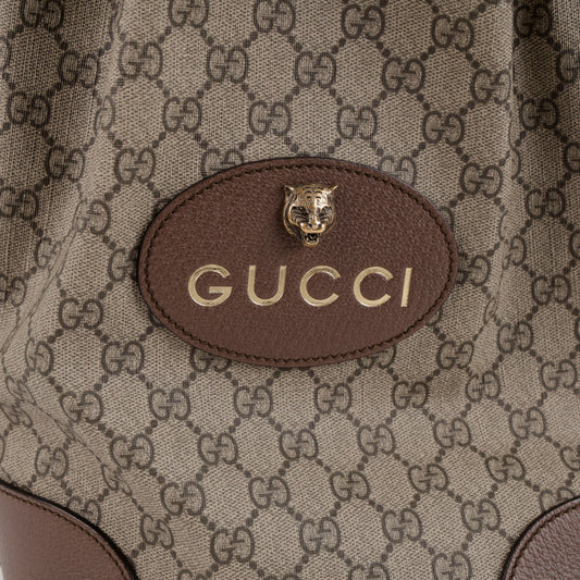 GUCCI GGスプリーム ネオ ビンテージ ブラウン バックパック 157343723 [P]