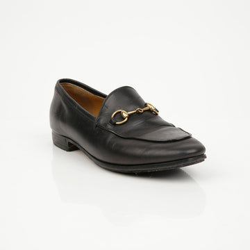 Gucci Horsebit Leather Loafers Black 157549549
