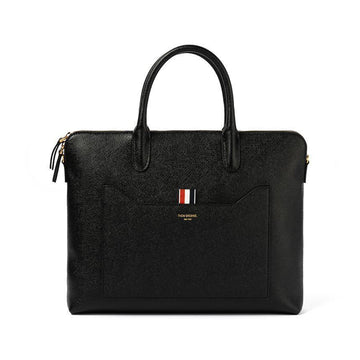 Thom Browne Pebble Grain Three Stripe Tab Briefcase 141514754