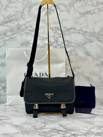 PRADA Re-Nylon Saffiano Crossbody Bag 2VD769 157641091