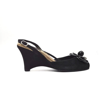 CHANEL Espadrilles Wedge Sandalen L417221 157641285