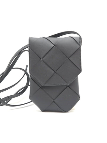 BOTTEGA VENETA Diago Phone Pouch Schwarz Zustand S 157642377