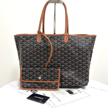 GOYARD Saint Louis Shopper Tasche Black Tan PM 157649251