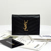 SAINT LAURENT Monogram Damen Kartenetui Schwarz (530841) 157650160 [P]