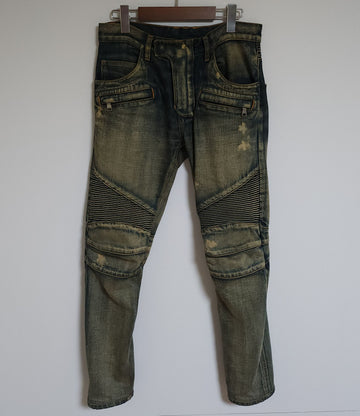 Balmain Denim Pants Biker Men W4HT500C162 [28] 157660263