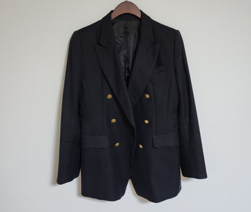 SYSTEM Damenmantel mit goldenen Knöpfen in Navy WI1606 [88] 157660304