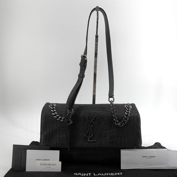 Saint Laurent West Hollywood Crocodile Shoulder Bag 574106 157665840