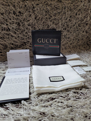 GUCCI Geldbörse mit Gürtel-Logo aus Leder für Männer in Schwarz [OS] 157665947