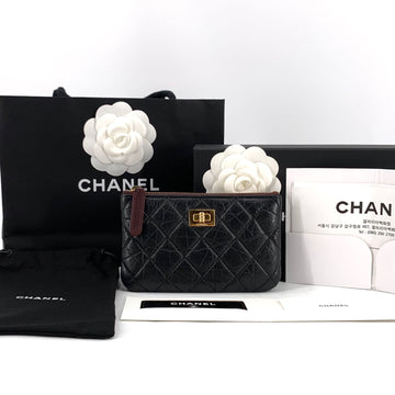 CHANEL Vintage 2.55 Gold Mini Pouch 157669129
