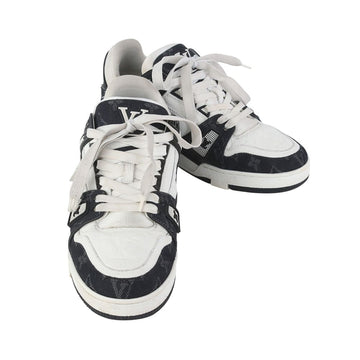 Louis Vuitton Denim Whale LV Trainer Sneakers 6 1/2 37423 157678151