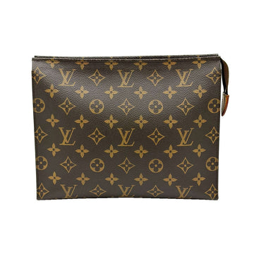 Louis Vuitton Monogram Canvas Pochette Toilette 26 Pouch Clutch 157681648