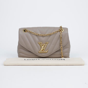 Louis Vuitton Leather New Wave Chain Shoulder Bag Ivory 157366272