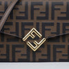 Fendi Diamond Chain Shoulder Crossbody Bag 157406742 [P]