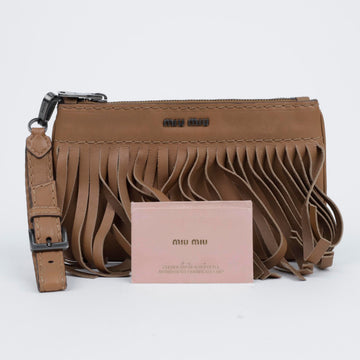 Miu Miu Tassel Strap Clutch 157549206