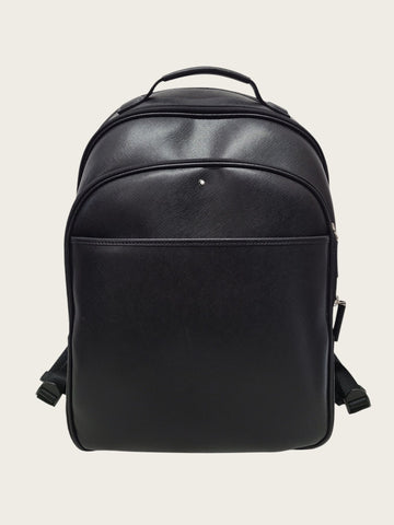Montblanc Black Sartorial Leather Backpack Large 157690370