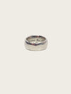 Chrome Hearts Silver 1P Diamond Floral Cross Ring 157690489 [P]