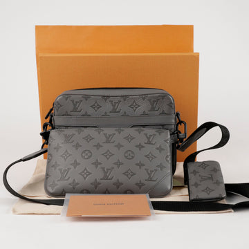 Louis Vuitton Trio Messenger Monogram Shadow 157365232