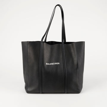 Balenciaga Everyday Black Leather Tote Bag 157388931