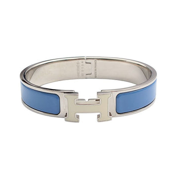 Hermes Blue Cielo Click H Bracelet 157691086
