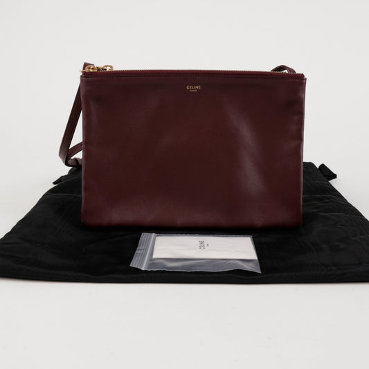 CELINE トリオ ラージ ショルダー クロスバッグ 157639827 [P]