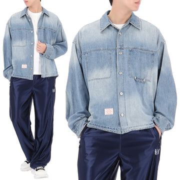 WOOYOUNGMI Leichtgewichtige Denim-Hemdjacke 157691602