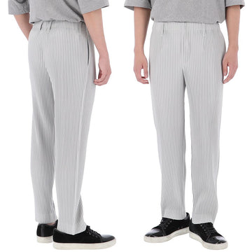 ISSEY MIYAKE Pleated Straight Pants HP67 JF550 11 157692160