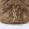 Saint Laurent Quilted Suede Top Handle Bag 157692230 [P]