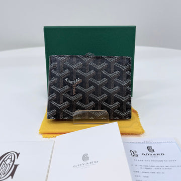 Goyard Victorious Wallet Black Full Set 157692248