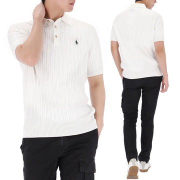 POLO RALPH LAUREN Pony-Logo Baumwoll-Polo Kurzarm Strick 710B13893 002 157692301
