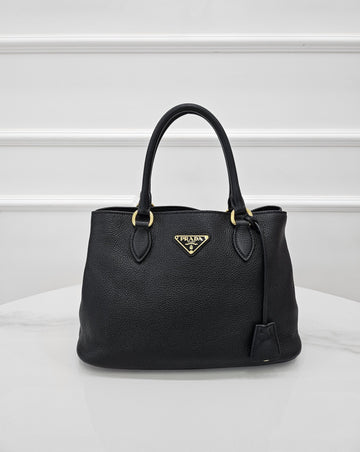 Prada Vitello Phoenix Two Way Tote Bag 1BA173 157692428