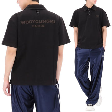Wooyoungmi Short Sleeve Polo T-Shirt 157692533