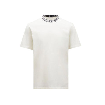 MONCLER ロゴトリミングTシャツ ホワイト 8C000 31 8390T 032 153589275 [P]